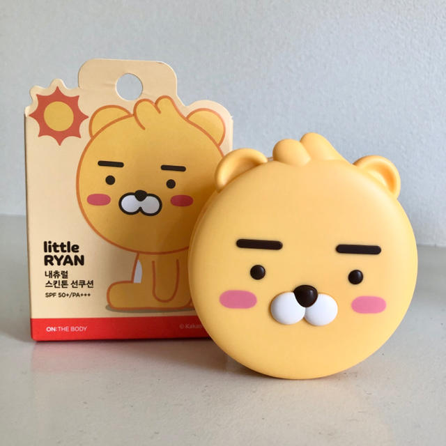 THE FACE SHOP(ザフェイスショップ)の【韓国正規品】KAKAOライアン♡クッションファンデ【カカオフレンズ】 コスメ/美容のベースメイク/化粧品(ファンデーション)の商品写真