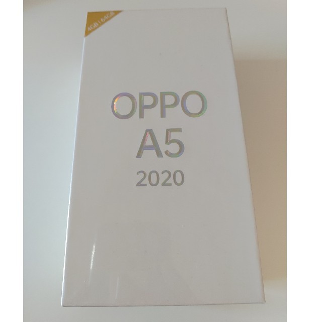 【新品未開封】OPPO A5 2020  ブルー スマホ/家電/カメラのスマートフォン/携帯電話(スマートフォン本体)の商品写真
