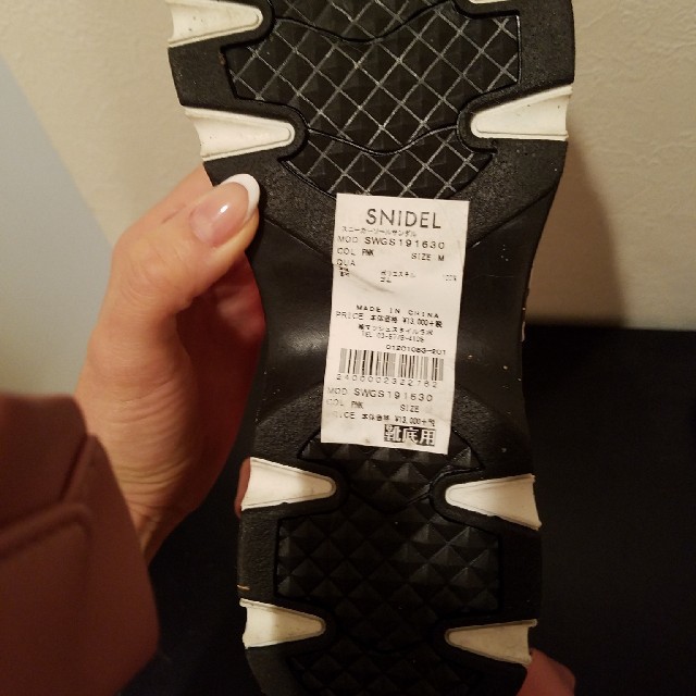 SNIDEL(スナイデル)のスナイデル　スポサンM レディースの靴/シューズ(サンダル)の商品写真