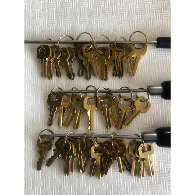 LOUIS VUITTON Assorted Spare Keys 38pcs.