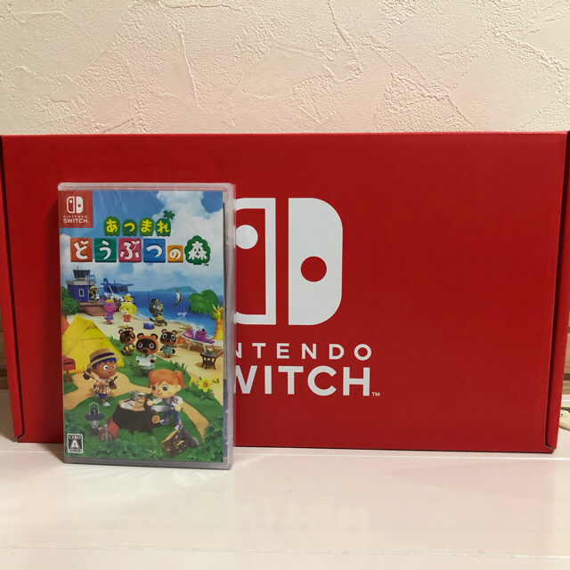 任天堂switch本体、どうぶつの森ソフトセット