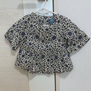 ベビーギャップ(babyGAP)のGAP 花柄ブラウス　トップス(ブラウス)