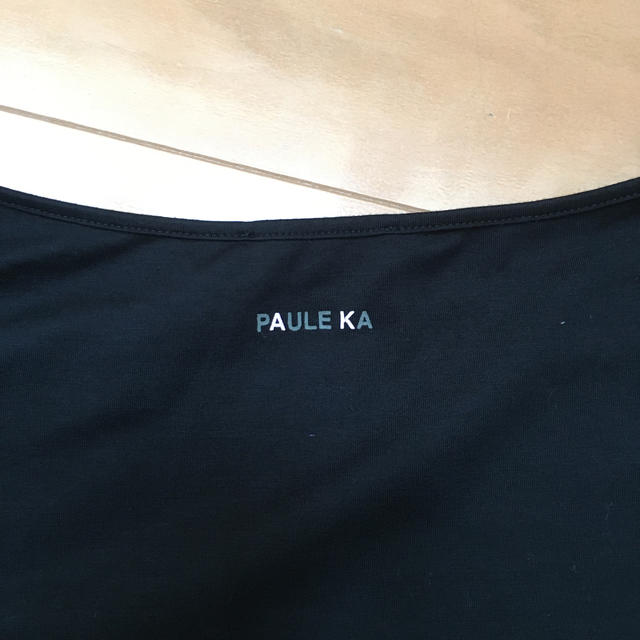 PAULE KA(ポールカ)のお値下げ！PAULE KA Tシャツ　ブラック レディースのトップス(Tシャツ(半袖/袖なし))の商品写真