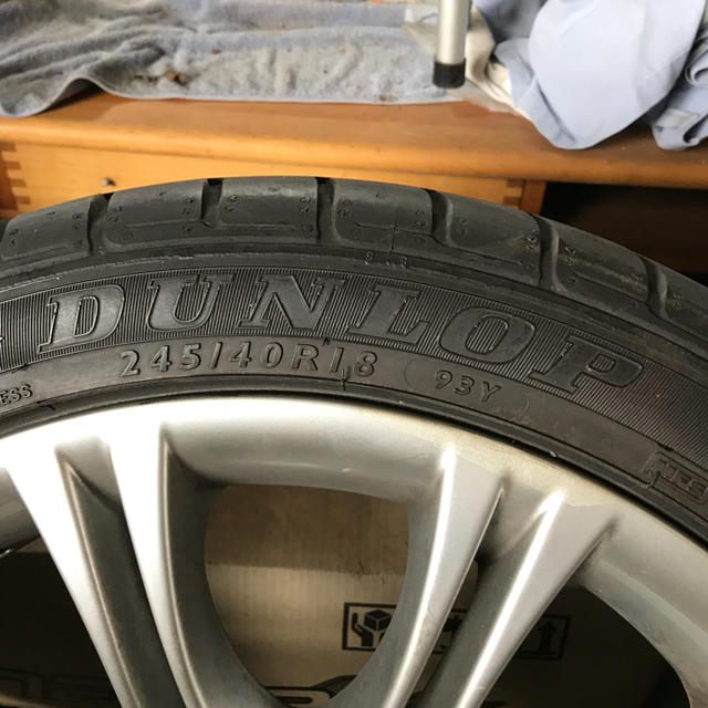 送料込 BBS SR019タイヤ要交換 245/50R18 BMW X3 F25