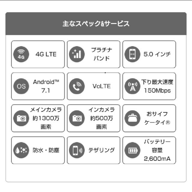 京セラ(キョウセラ)の10月23日まで限定値下げ中　京セラ　SIMフリースマホ　DIGNOV スマホ/家電/カメラのスマートフォン/携帯電話(スマートフォン本体)の商品写真