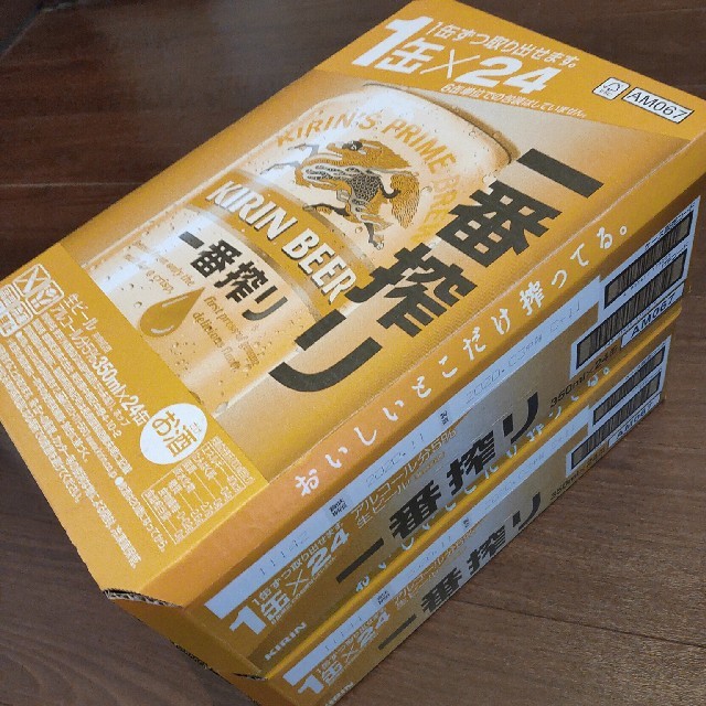 キリン(キリン)のキリン　一番搾り　麒麟　48缶　350ml 食品/飲料/酒の酒(ビール)の商品写真