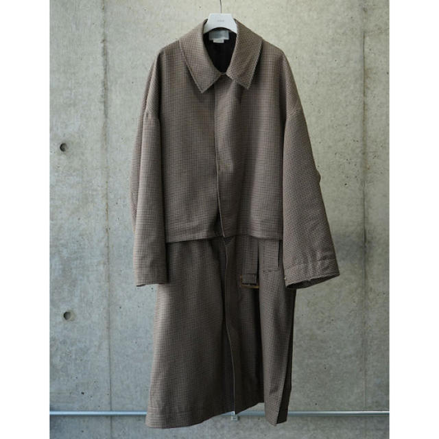 YOKE  3WAY BAL COLLAR SHARE COAT 19aw