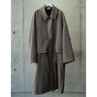 YOKE 3WAY BAL COLLAR SHARE COAT 19awの通販 by mip's