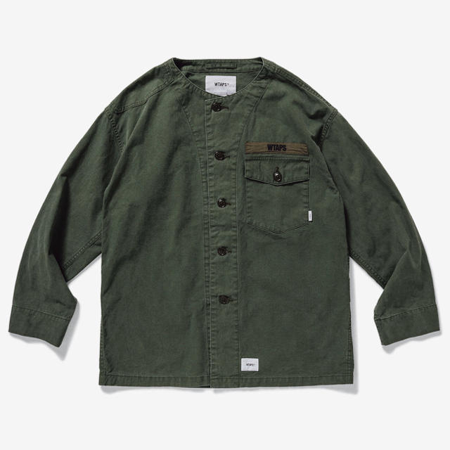 W)taps(ダブルタップス)のOD S 20SS WTAPS SCOUT LS / SHIRT メンズのジャケット/アウター(ノーカラージャケット)の商品写真