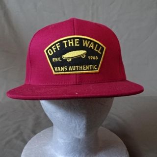 ヴァンズ(VANS)のバンズ【OFF THE WALL】 スケボーロゴ刺繍ワッペン付CAP(キャップ)