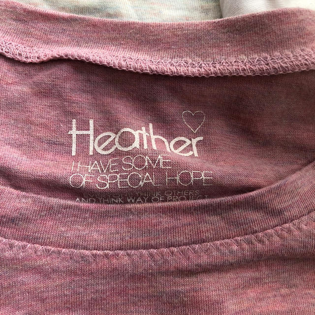 heather(ヘザー)の新品！ヘザー七分袖Tシャツセット レディースのトップス(Tシャツ(長袖/七分))の商品写真