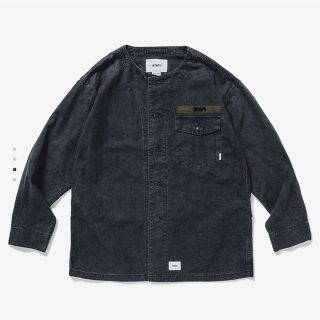 ダブルタップス(W)taps)のSCOUT LS / SHIRT. COTTON. OXFORD GLAY L(ミリタリージャケット)