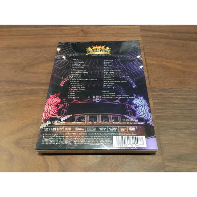 King&Prince 2018 DVD 初回限定盤 新品未開封の通販 by ゆうま's shop｜ラクマ