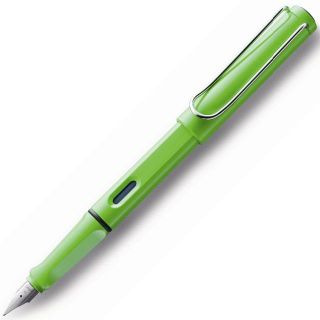 ラミー(LAMY)のLAMY ラミー サファリ 万年筆 グリーン 左利き用（LH・M字程度）(ペン/マーカー)