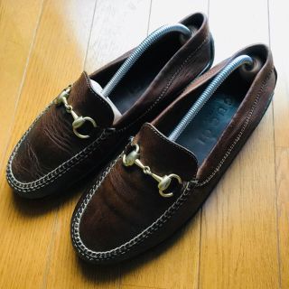 グッチ(Gucci)のold GUCCI ピットローファー(ドレス/ビジネス)