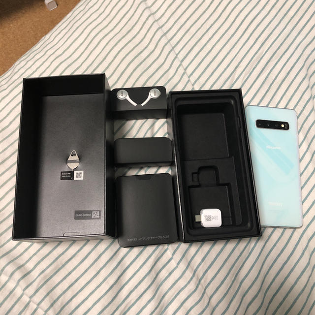 Galaxy S10 Prism White 128 GB docomo