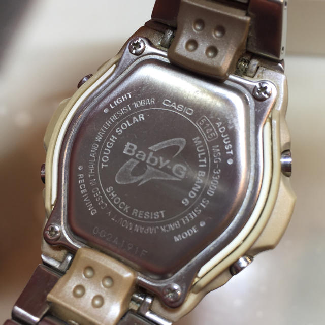 Baby-G(ベビージー)の☆みちこ様専用☆CASIO BABY-G レディースウォッチ ベビーG レディースのファッション小物(腕時計)の商品写真