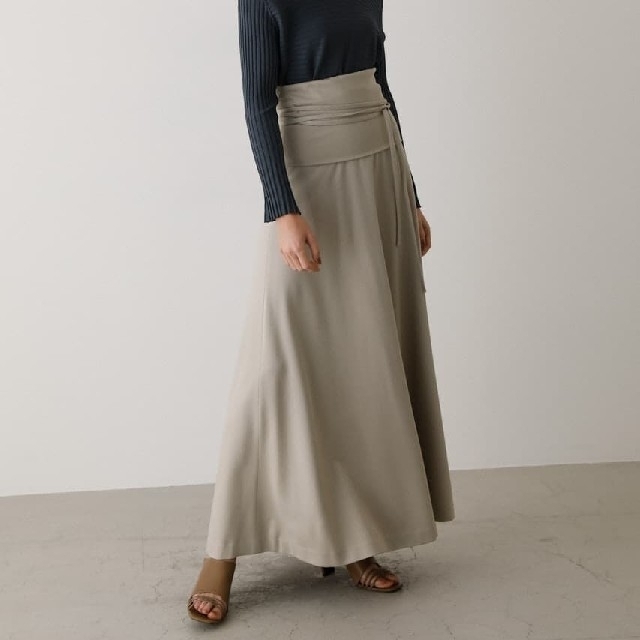 RIM . ARKハイウエストフレアスカート レディースのスカート(ロングスカート)の商品写真