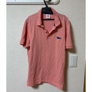 ラコステライブ(LACOSTE L!VE)のポイント入りポロシャツ(ポロシャツ)