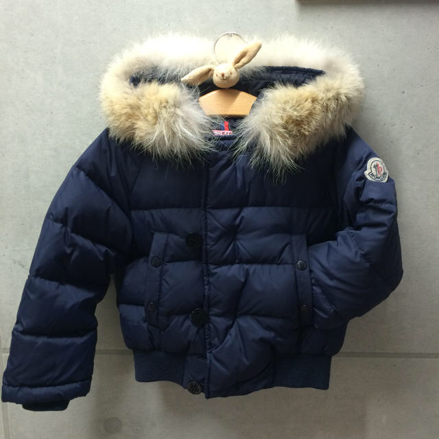 約335cm着丈MONCLER KIDS ダウンベスト 104cm