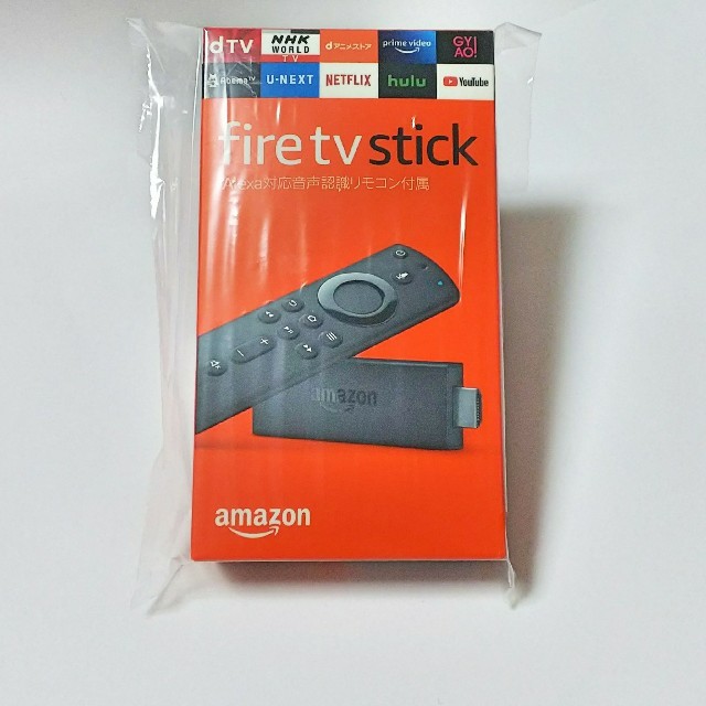 Amazon fire tv stick
Alexa音声認識リモコン付属 1
