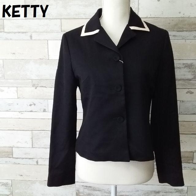 ketty(ケティ)の【人気】KETTY/ケティ バイカラージャケット タグ付き サイズ2 レディース レディースのジャケット/アウター(テーラードジャケット)の商品写真