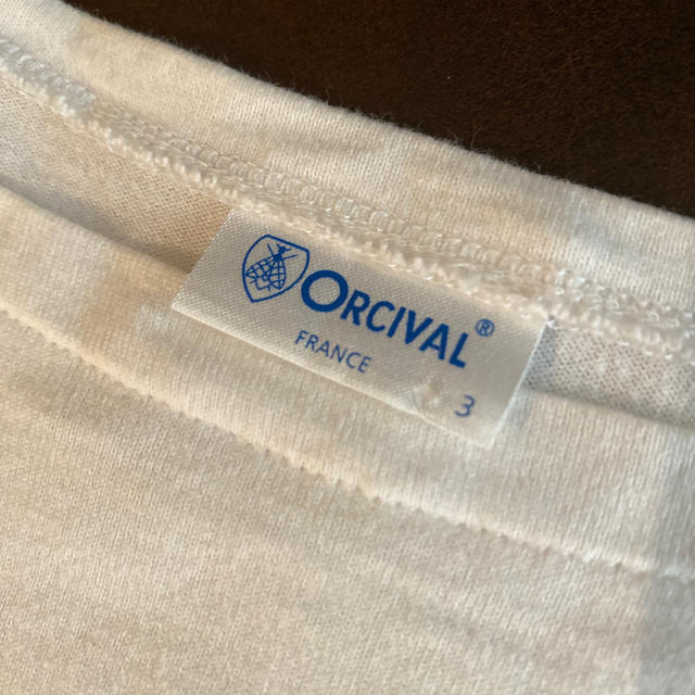 ORCIVAL(オーシバル)のORCIVAL オーシバル ボーダー7分袖Tシャツ 3 メンズのトップス(Tシャツ/カットソー(七分/長袖))の商品写真