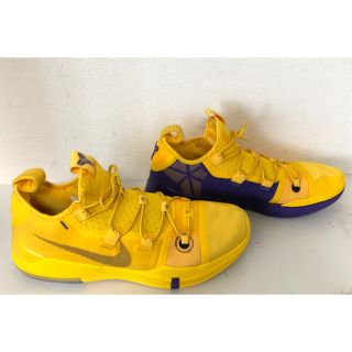 コービー/レイカーズ/スニーカー/NIKE KOBE AD/限定/31cm/良品