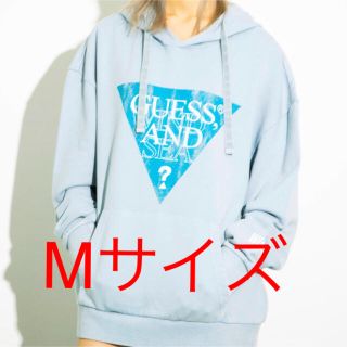 シー(SEA)のWIND AND SEA GUESS PULLOVER PARKA ブルー M(パーカー)