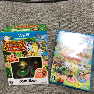 ウィーユー(Wii U)のどうぶつの森　amiiboフェスティバル【新品】(家庭用ゲームソフト)