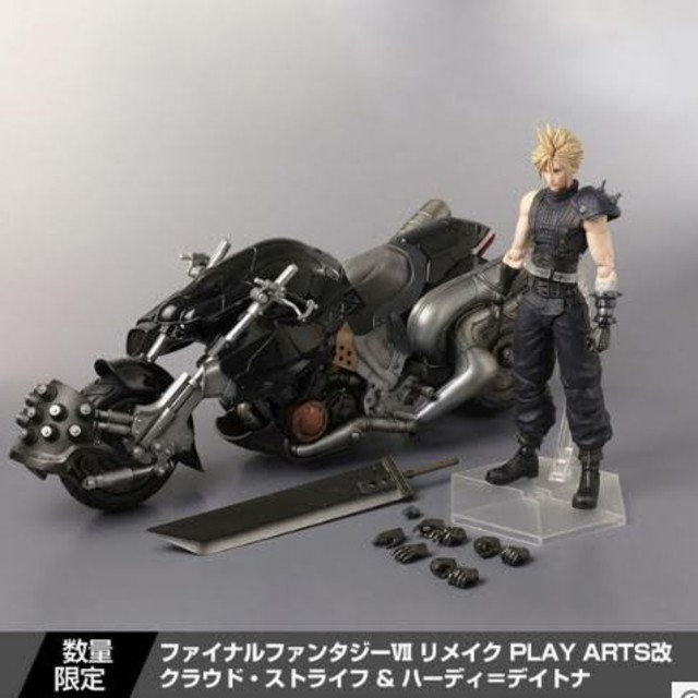 最安値 FF7 限定版 フィギュア クラウド・ストライフ & ハーディ