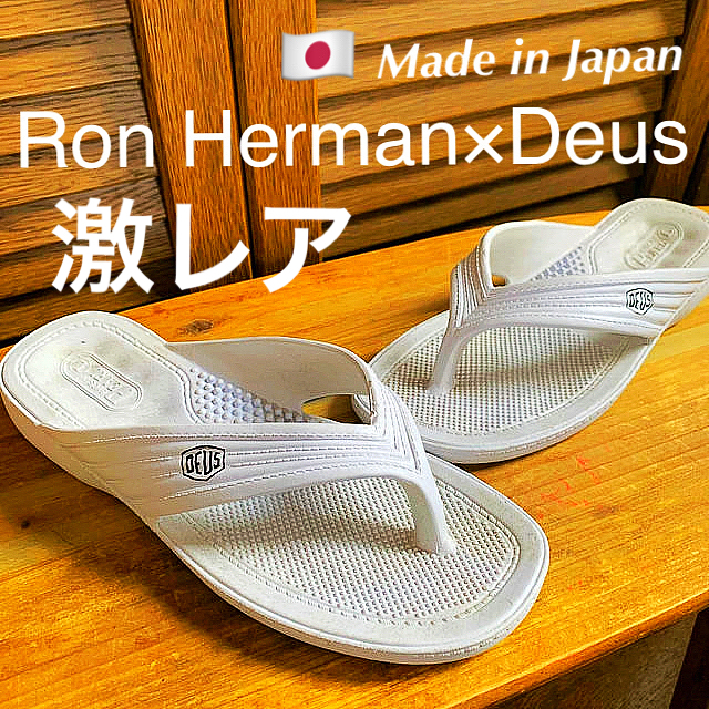 Ron Herman(ロンハーマン)の☆ロンハーマン×デウス【コラボ】日本製Sandals☆超激レア品 メンズの靴/シューズ(サンダル)の商品写真