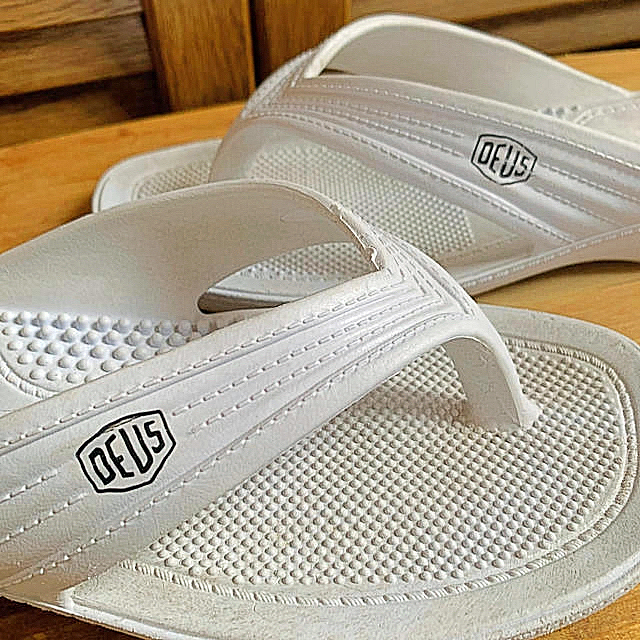 Ron Herman(ロンハーマン)の☆ロンハーマン×デウス【コラボ】日本製Sandals☆超激レア品 メンズの靴/シューズ(サンダル)の商品写真