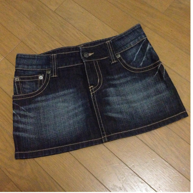 INGNI(イング)のデニムミニスカート レディースのスカート(ミニスカート)の商品写真