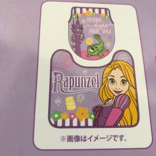 ディズニー(Disney)の新品　ラプンツェル  トイレ2点セット(トイレマット)