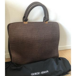 新品未使用　GorgioArmani  ボストンバック旅行かばん