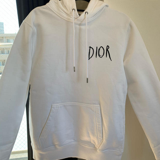 超美品！DIOR レイモンド コラボ DIORロゴ パーカー早い者勝ちです！