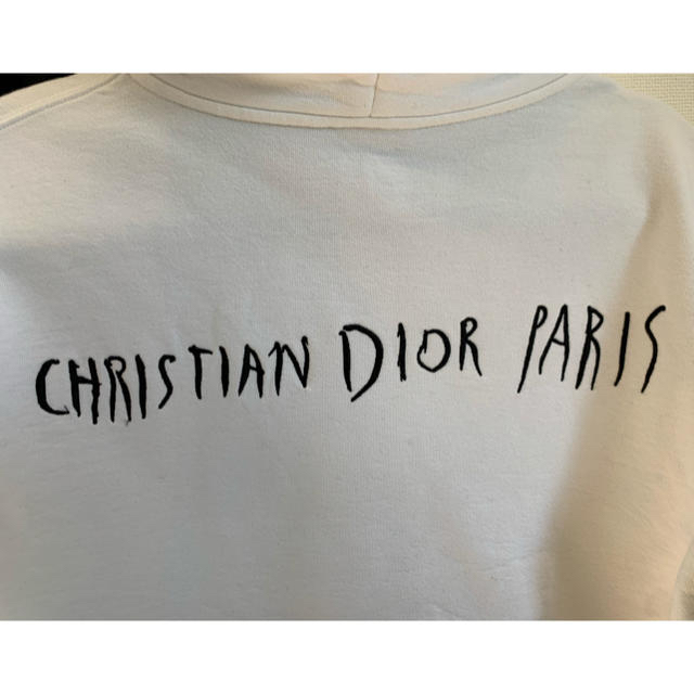 Christian Dior(クリスチャンディオール)の 超美品！DIOR レイモンド コラボ DIORロゴ パーカー早い者勝ちです！ メンズのトップス(パーカー)の商品写真