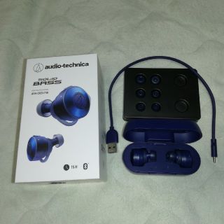 オーディオテクニカ(audio-technica)のaudio-technica ATH-CKS5TW ワイヤレスイヤホン(ヘッドフォン/イヤフォン)