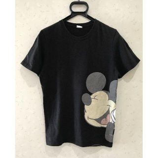 ディズニー(Disney)の＊ ディズニー ビック ミッキー プリント 半袖 Tシャツ M(Tシャツ/カットソー(半袖/袖なし))