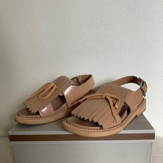 マルニ(Marni)のMARNI マルニ　37 フスベット　ベージュ(サンダル)