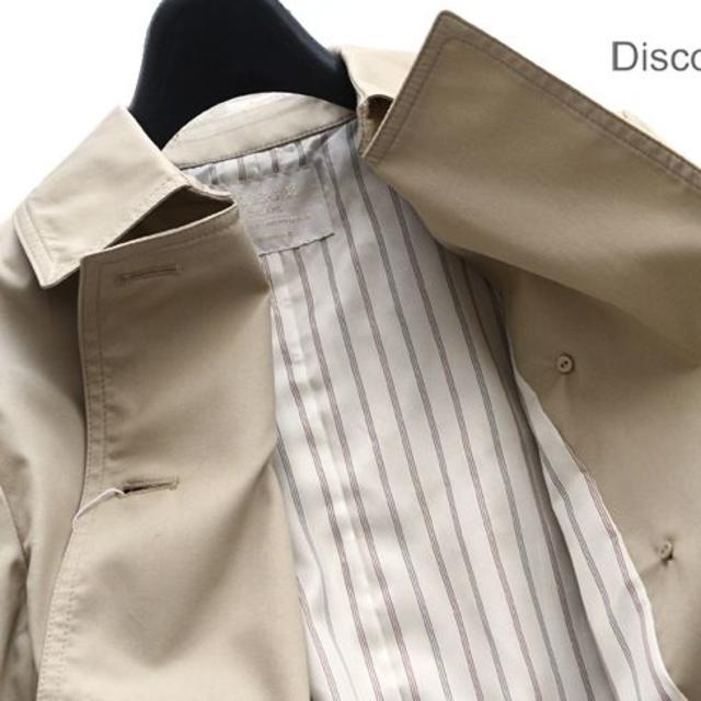 Discoat(ディスコート)のDiscoat Parisien　ディスコート　トレンチコート　新品　４０ レディースのジャケット/アウター(スプリングコート)の商品写真