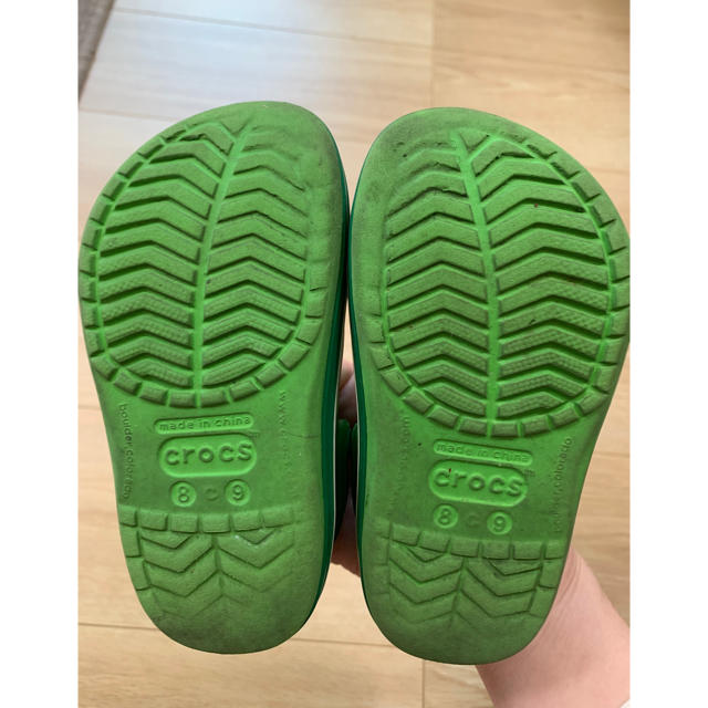 crocs(クロックス)のクロックス サンダル c8 c9 キッズ/ベビー/マタニティのキッズ靴/シューズ(15cm~)(サンダル)の商品写真