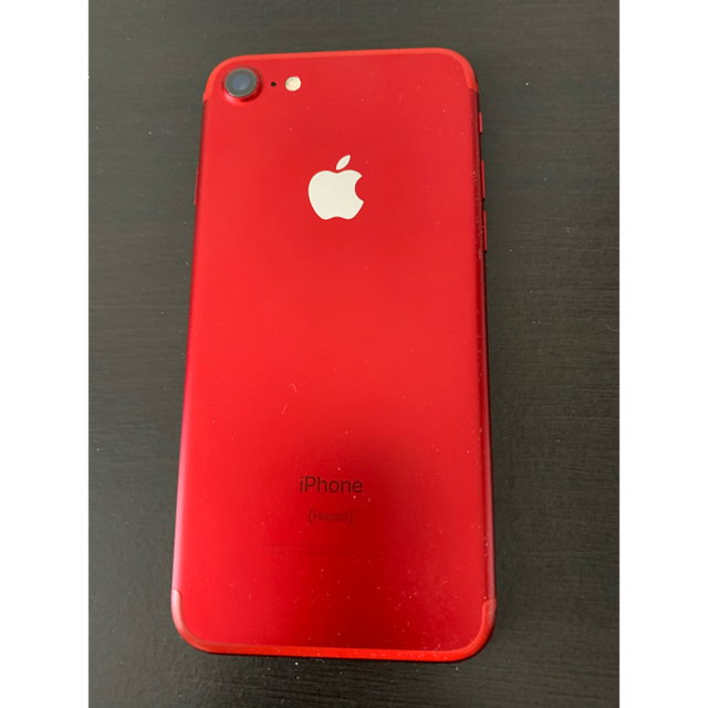 【良品】iPhone 7 RED 128gb SIMフリー