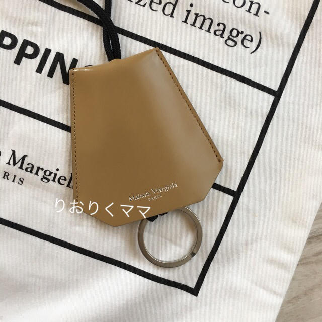 日本未入荷 マルジェラ カーフスキン キーホルダー