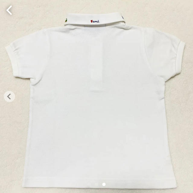 【美品】familiar  ポロシャツ半袖　100 ファミリア