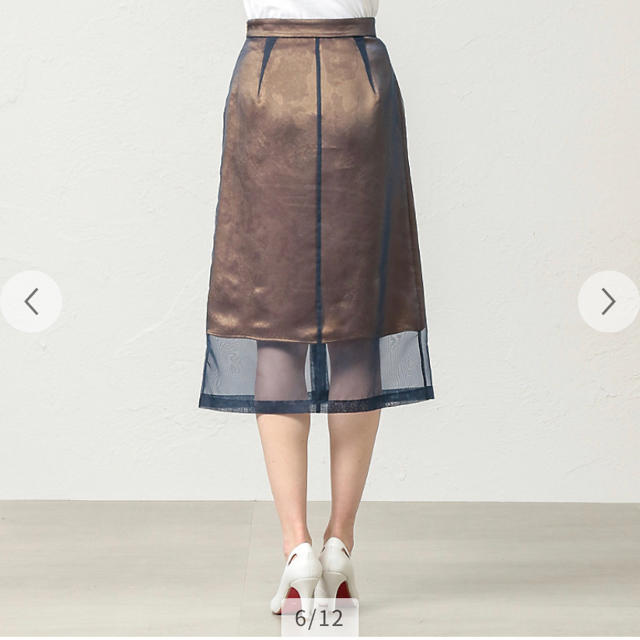 LOVELESS(ラブレス)の【LOVELESS】WOMEN シアースカート レディースのスカート(ひざ丈スカート)の商品写真