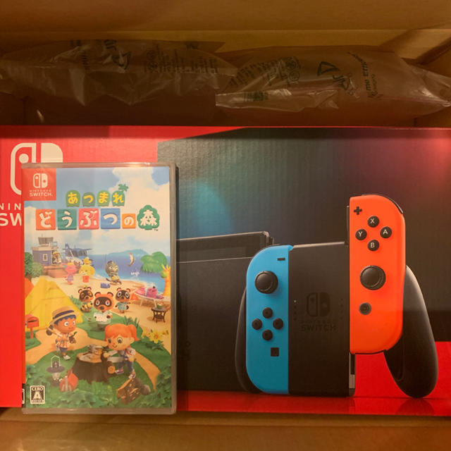 【新品】【送料無料】New Nintendo Switch ネオン 3台