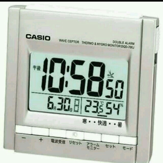 CASIO(カシオ)の電波時計 スマホ/家電/カメラの生活家電(その他)の商品写真