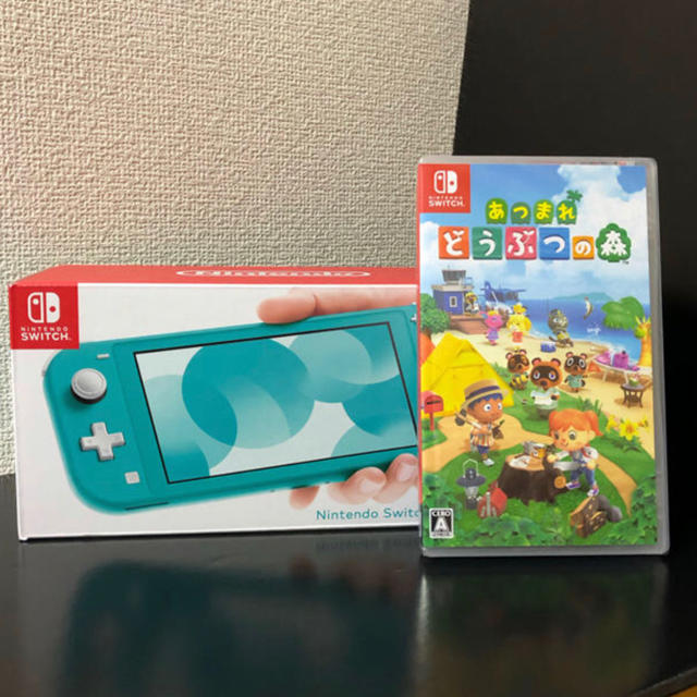 Nintendo Switch Lite ターコイズ & あつまれどうぶつの森